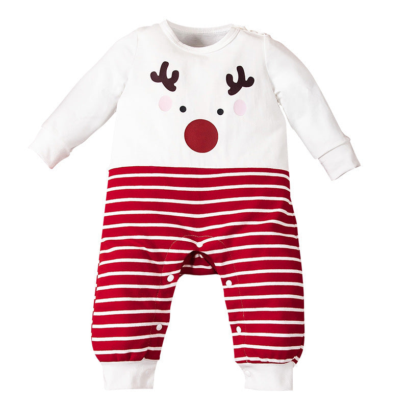 A baby long sleeve jumpsuit