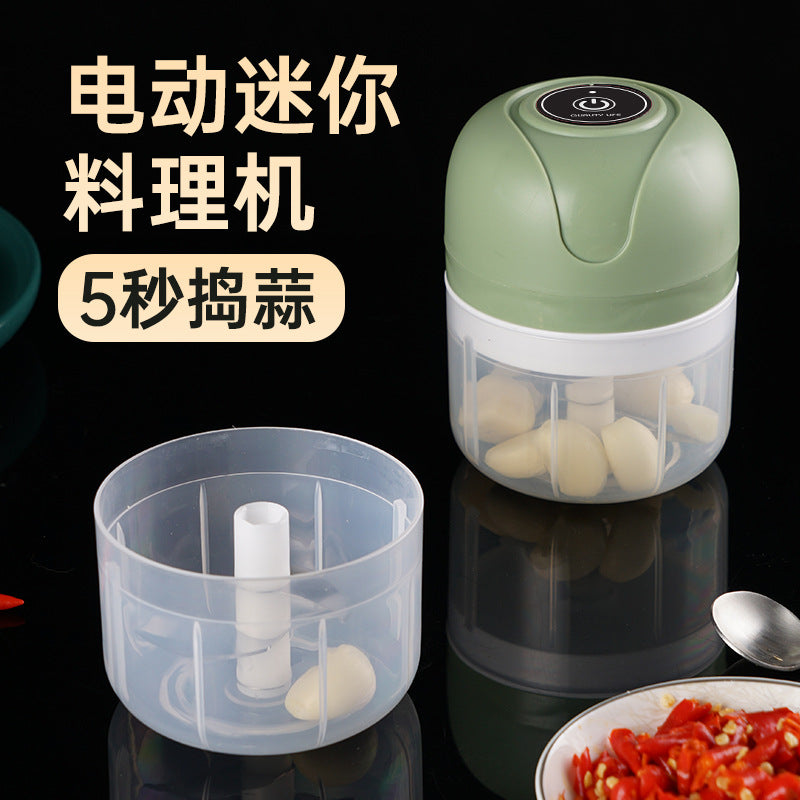A Electric garlic masher, garlic press, complementary food cooking machine