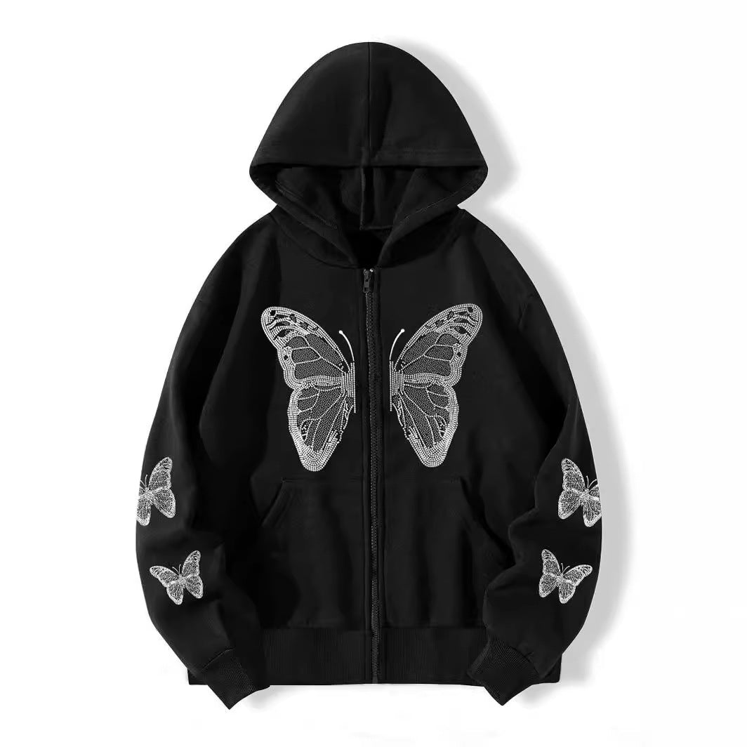 A sweater jacket