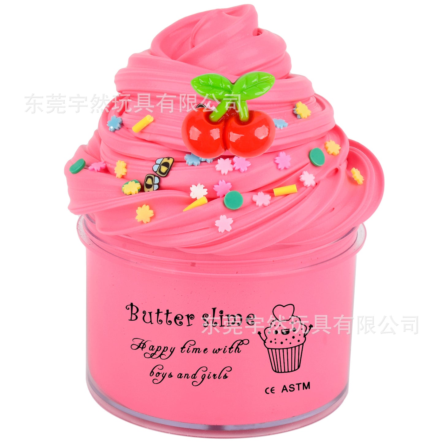 A 60ml Butter Puree Slime Cotton Puree Set