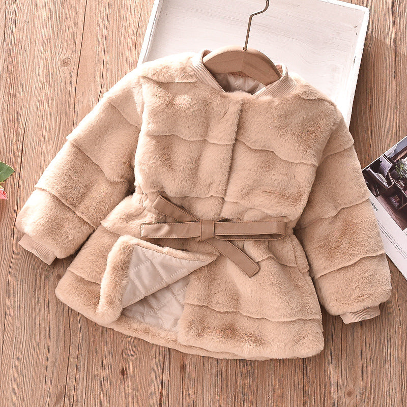 A children's plush jacket