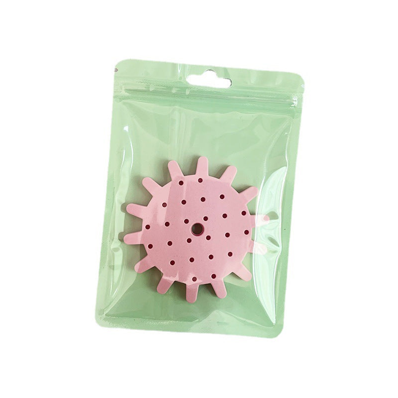 A Macaron color self-sealing bag, holographic bag, thickened transparent color bone bag, jewelry, sealed pocket, makeup brush, packaging bag.