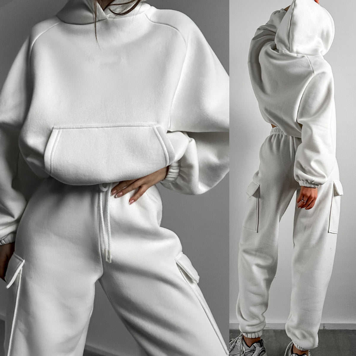 A sports and leisure sweater set