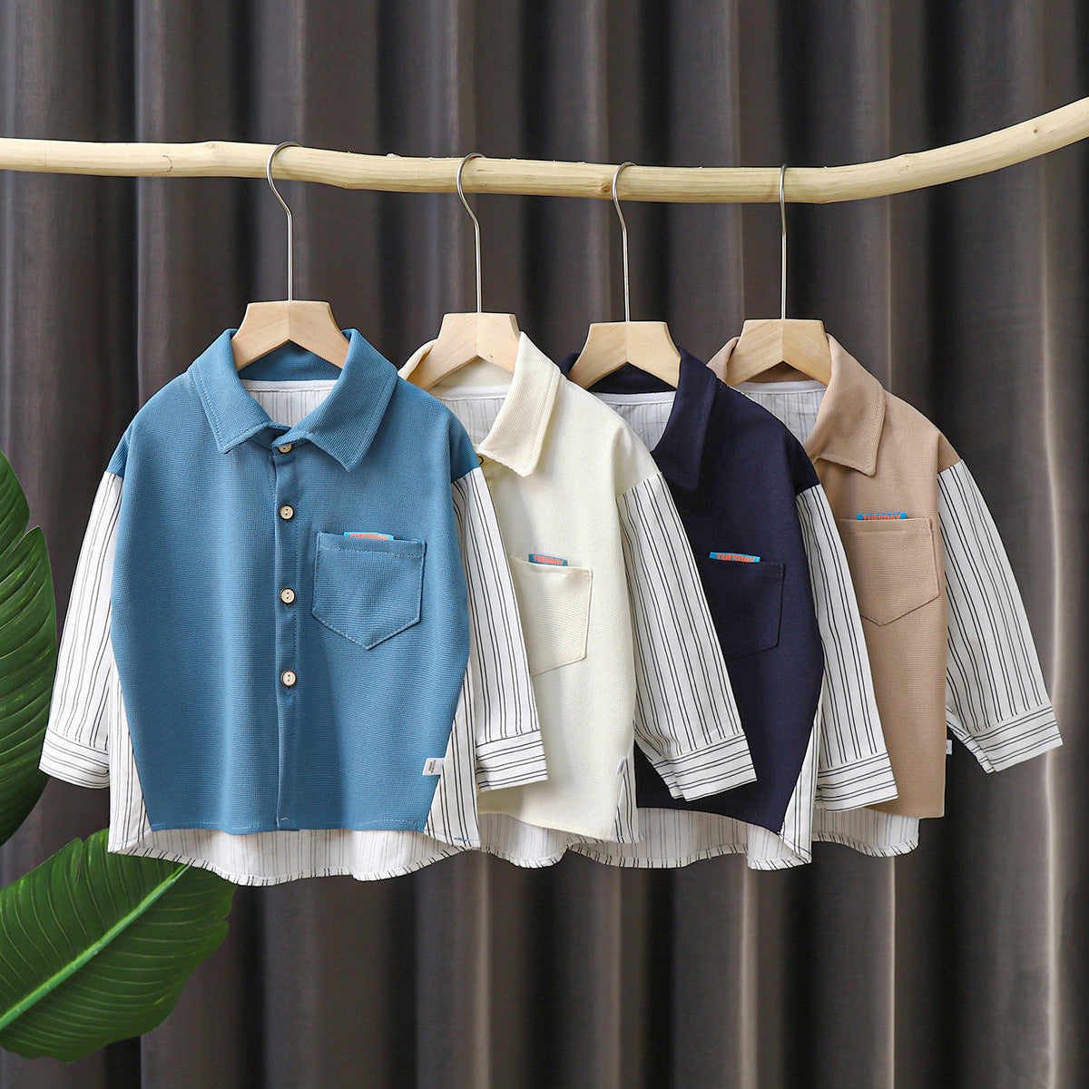 A Boys Long Sleeve Shirt