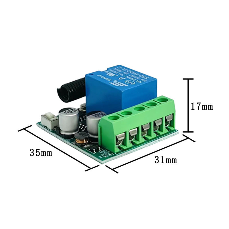 A GERMA 5V12V24V30V 433MHz wide voltage wireless remote control switch, lamp, access control LED car