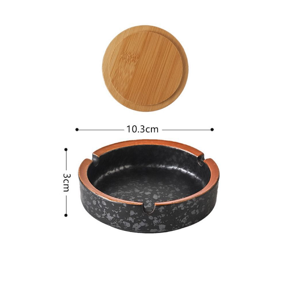 New Chinese ceramic ashtray