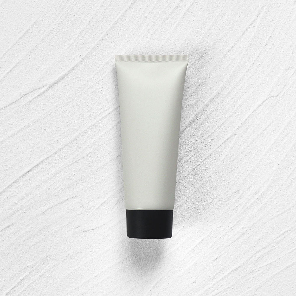 A100g grey matte cosmetic hose plastic extruded empty bottle inverted bottle PE Morandi color - Mixbatch