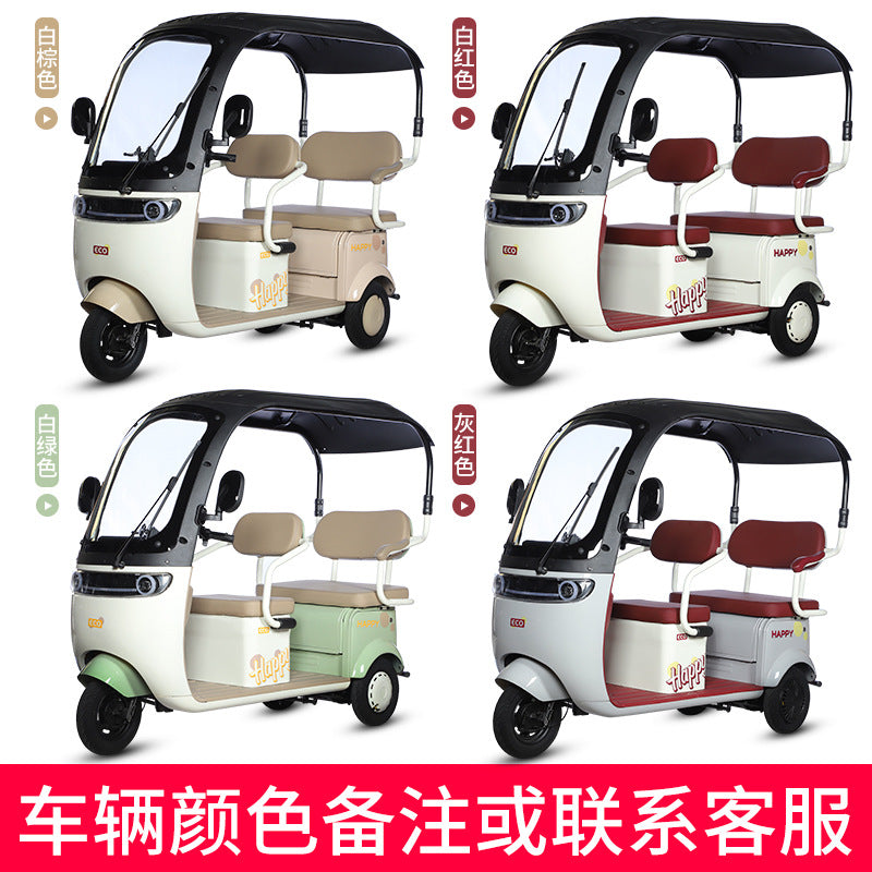 A electric tricycle