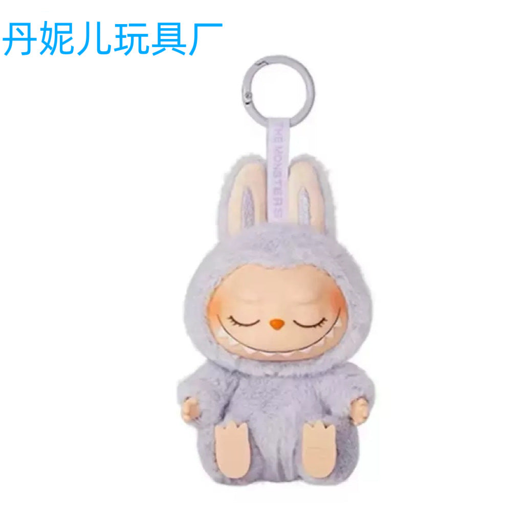 A 2rd generation vinyl doll doll doll keychain plush blind box toy