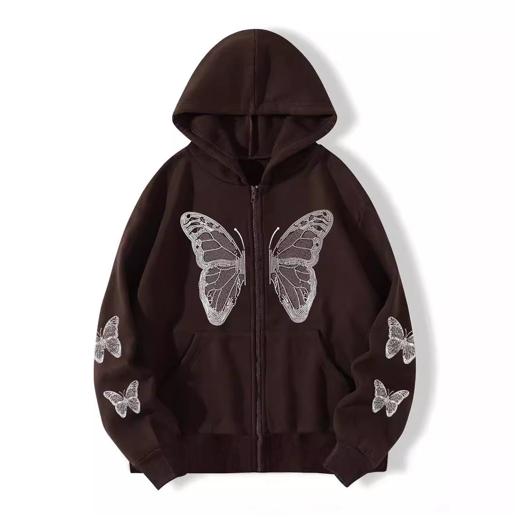 A sweater jacket