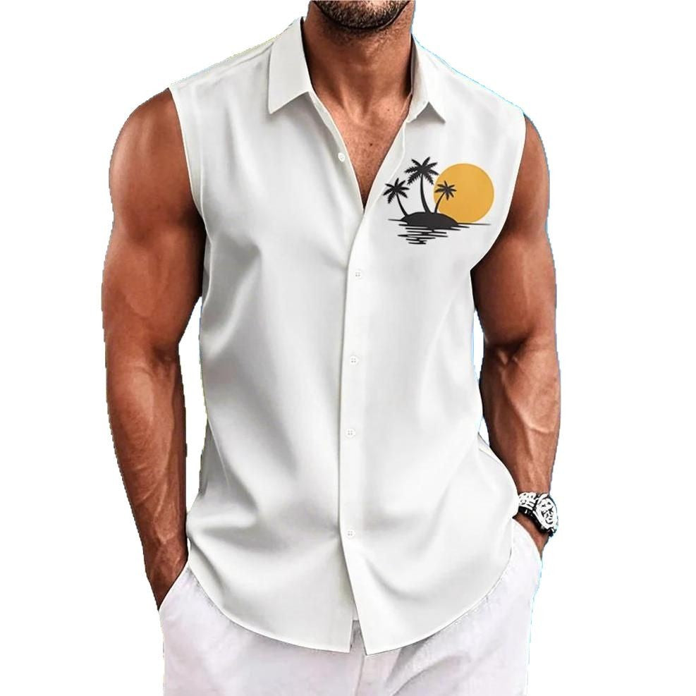 A sleeveless men's shirt