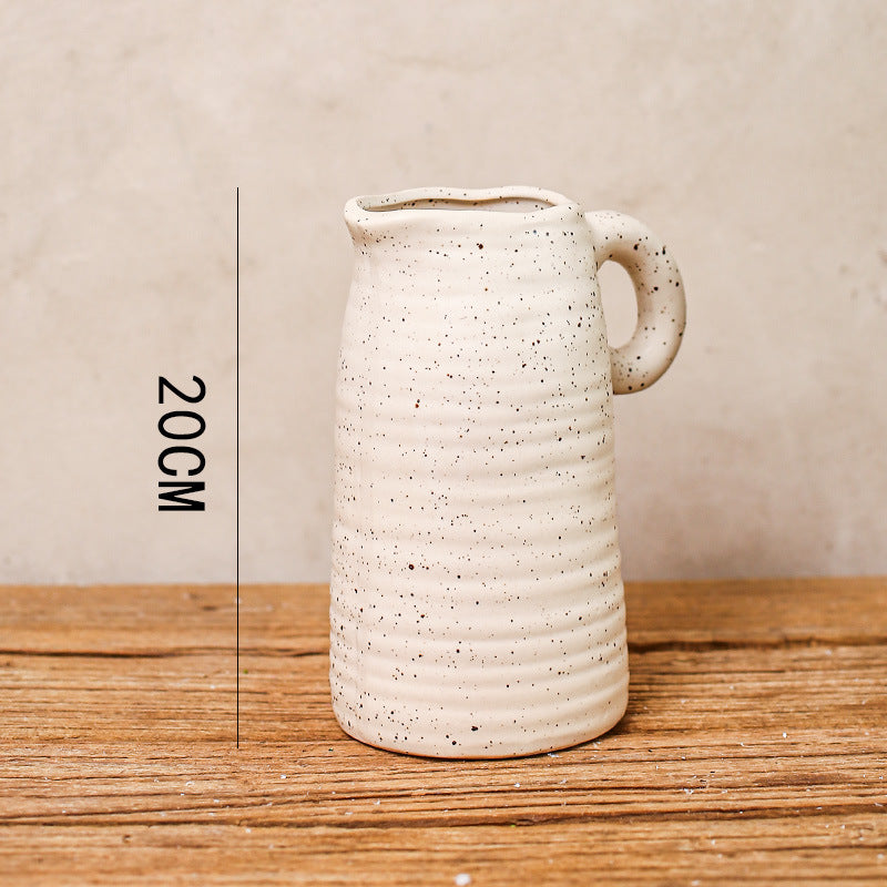 A ceramic ornament creative vase