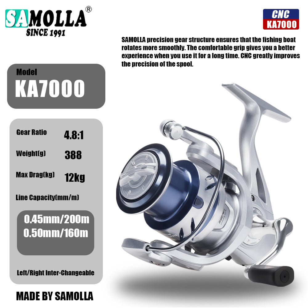 A KA Gen II Metal Fishing Reel – Smooth & Gapless for Lure Casting