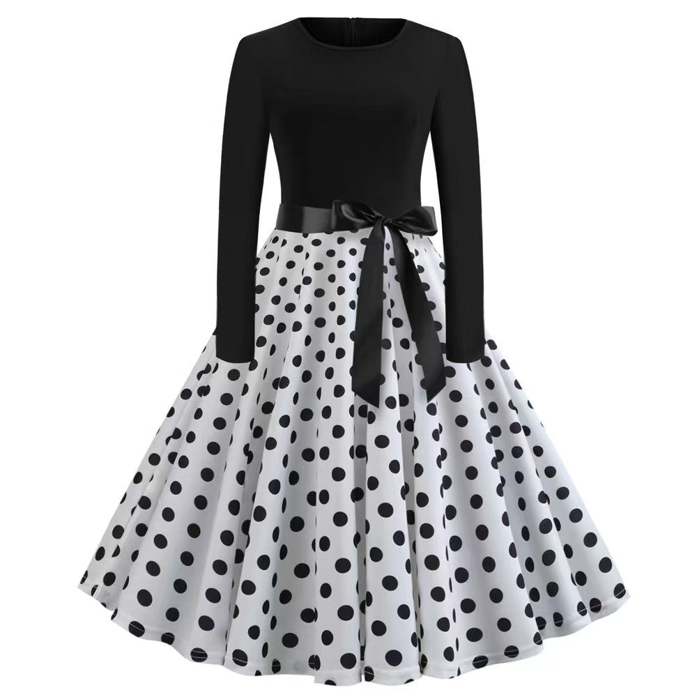 A christmas floral dress