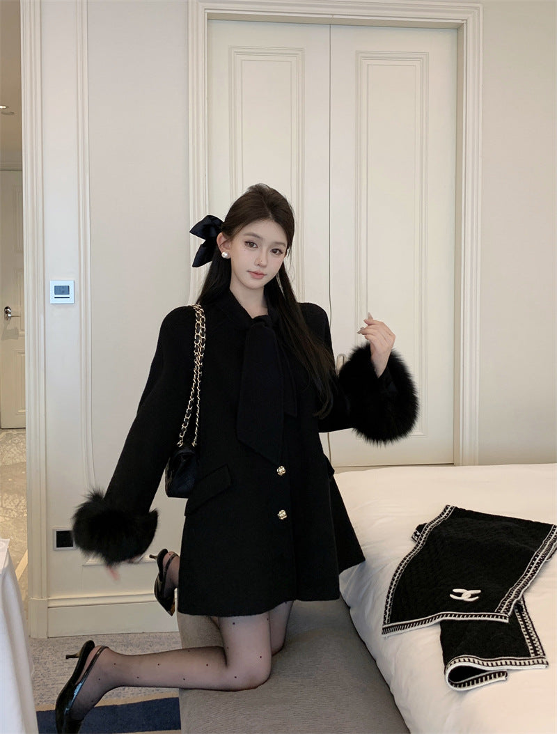 A medium and long coat