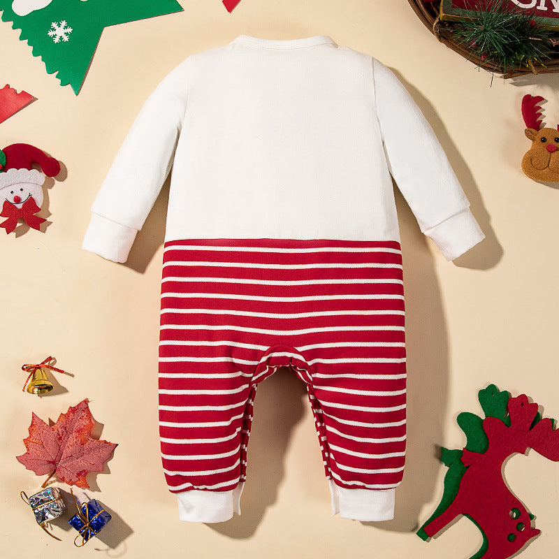 A baby long sleeve jumpsuit