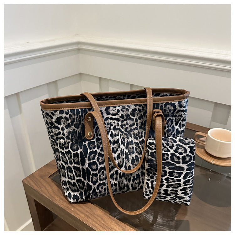A new soft-faced casual child and mother shoulder tote bag in autumn and winter - Mixbatch