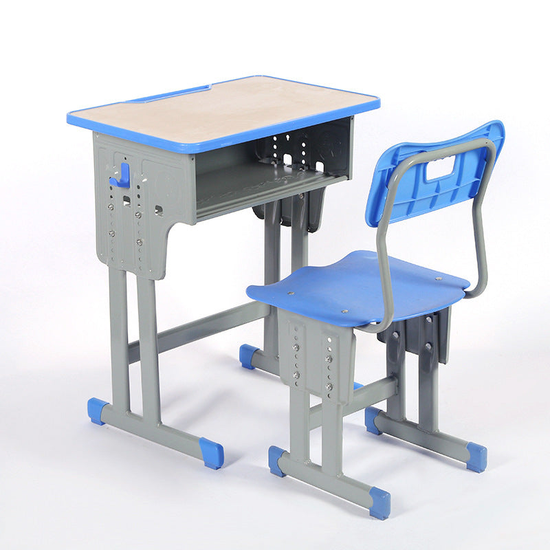 A student desk and chair