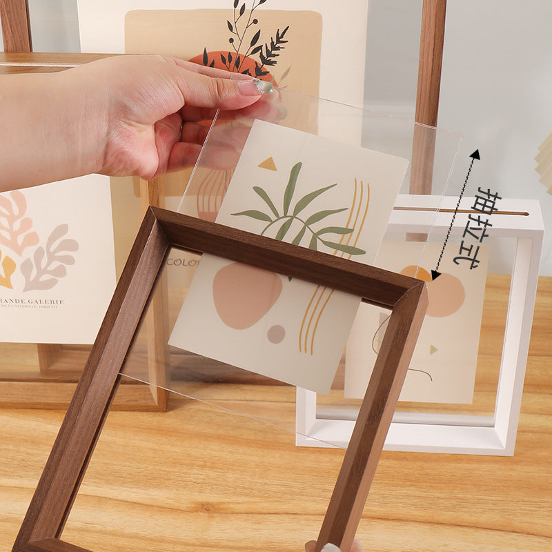 A Double-Sided Transparent Acrylic Photo Frame A3 A4
