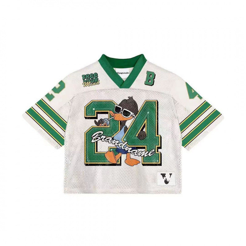 A men's cross-border football shirt pod1776 Independence Day print patriotic 3D digital T-shirt