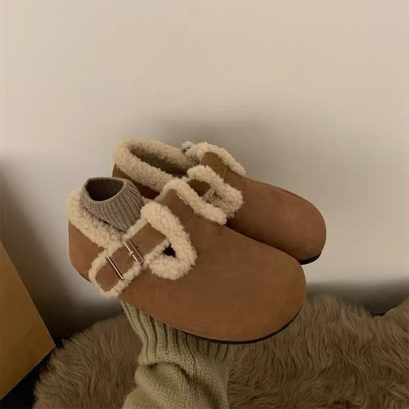 A thermal flat shoe