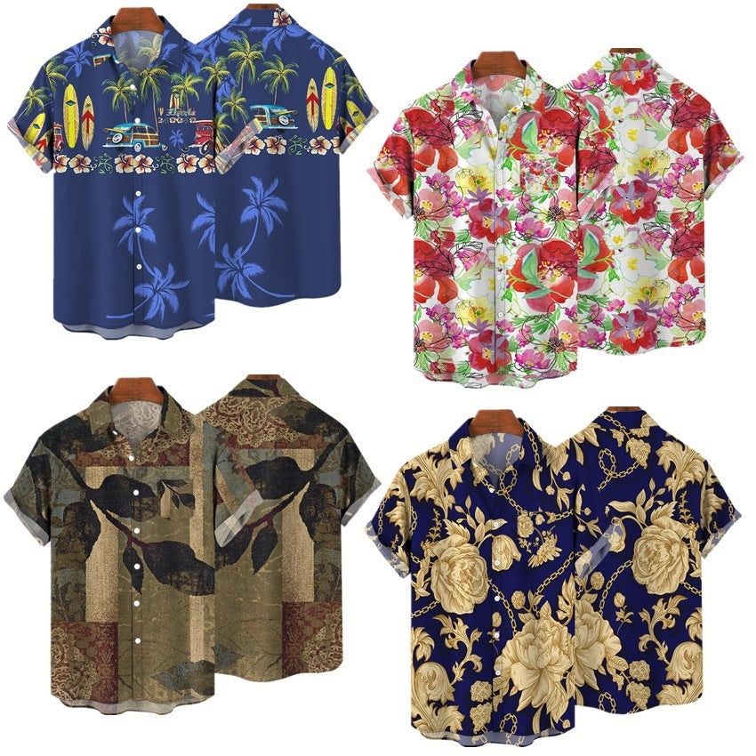 A printed summer shirt