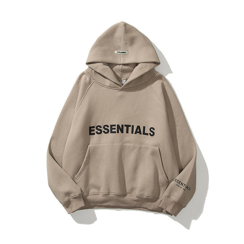 A hooded sweater