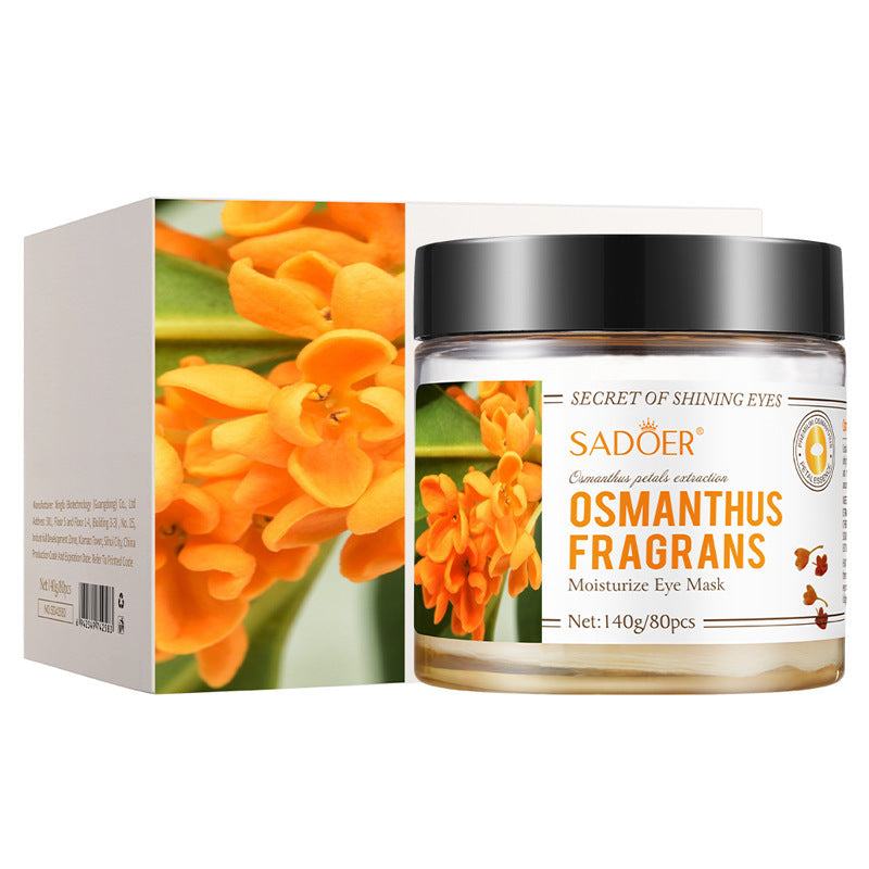 A Eye Mask Sticker Moisturizing and Hydrating Gentle Soft and Soothing Reduces Eye Circles Eye Chinese