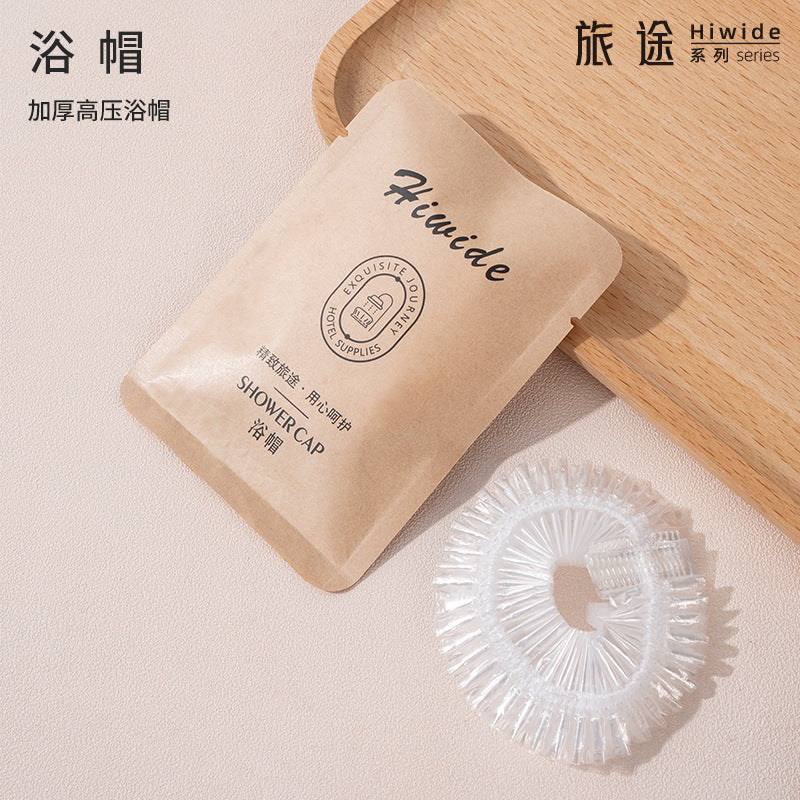 B & B disposable toothbrush with toothpaste waterproof kraft paper hotel hotel home hospitality toiletries set