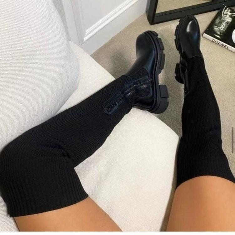 A Women's Knee High Boots
