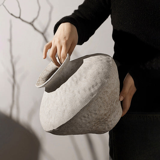 A ceramic vase ornament