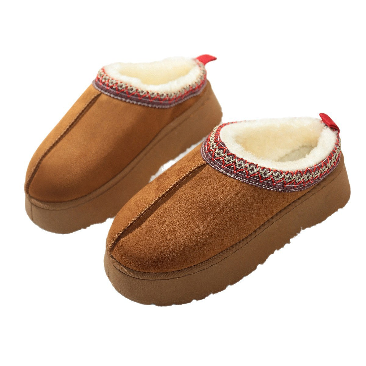 A plush slipper