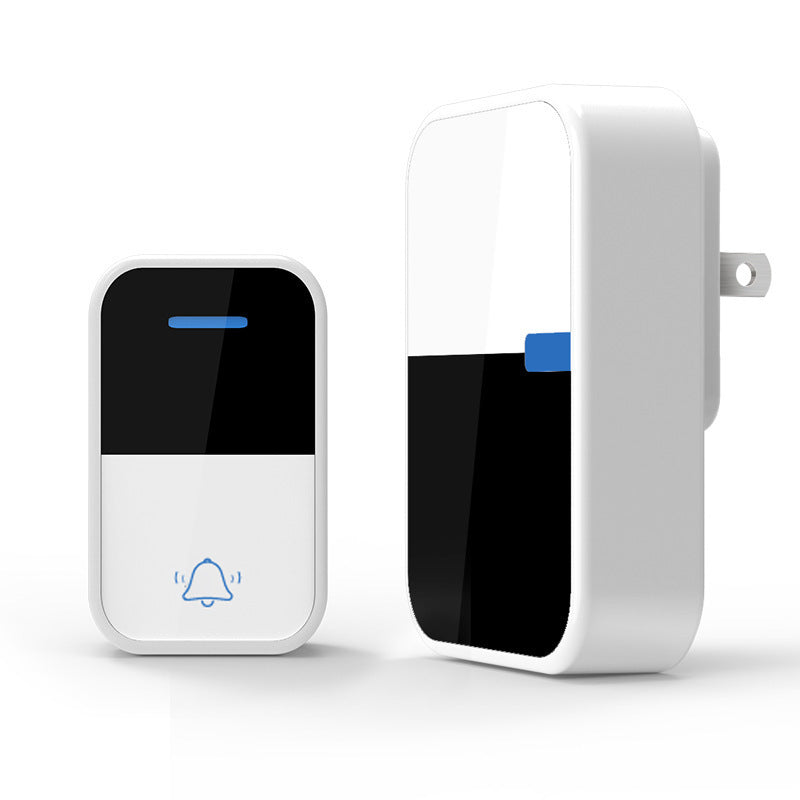A new self-generating household wireless electronic doorbell four-level large volume waterproof wiring-free one-to-two electronic call