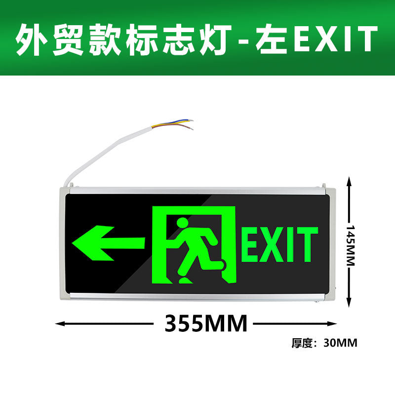 A Fire Evacuation Emergency Light EXIT