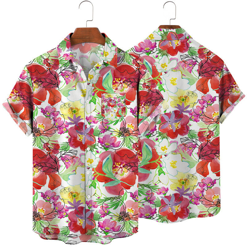 A printed summer shirt