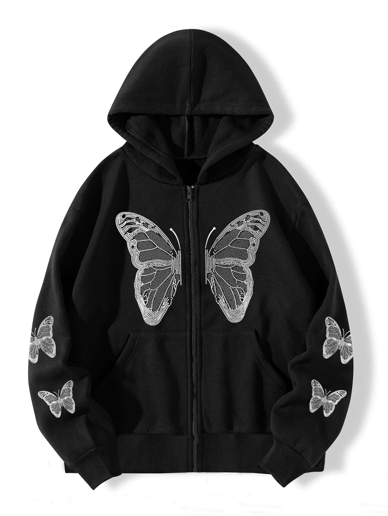A sweater jacket