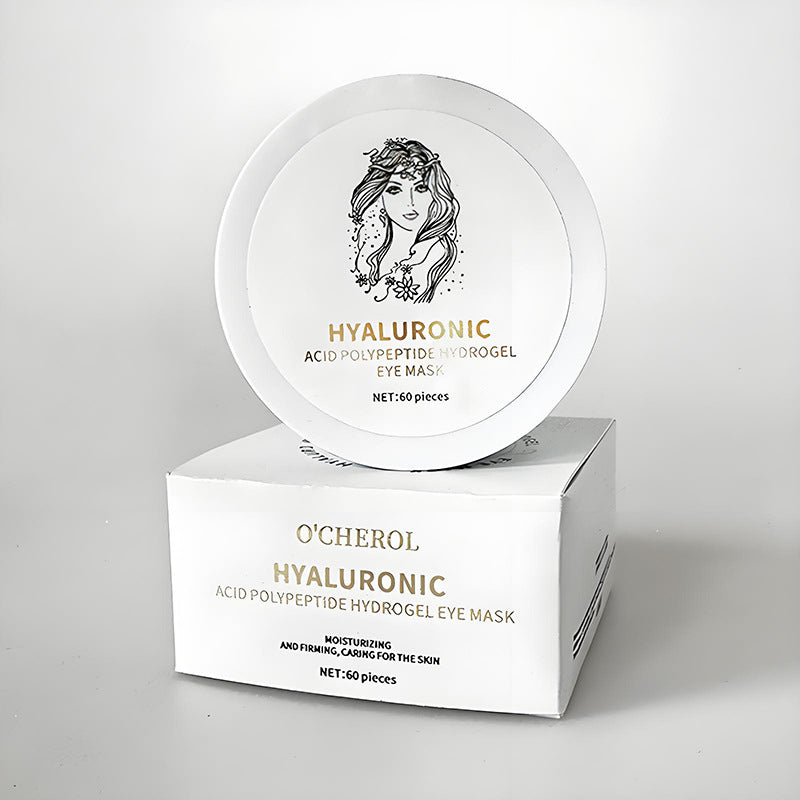 A dark circles, green eye mask, light moisturizing and moisturizing, brightening eye mask, eye cream, eye care, eye mask sticker.