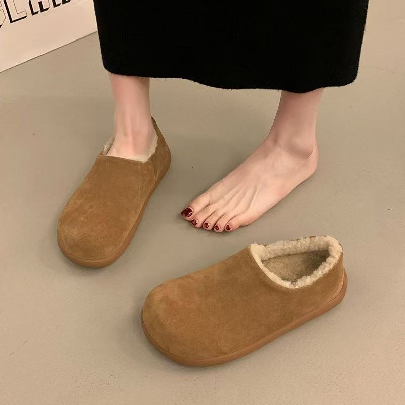 A plush shoe
