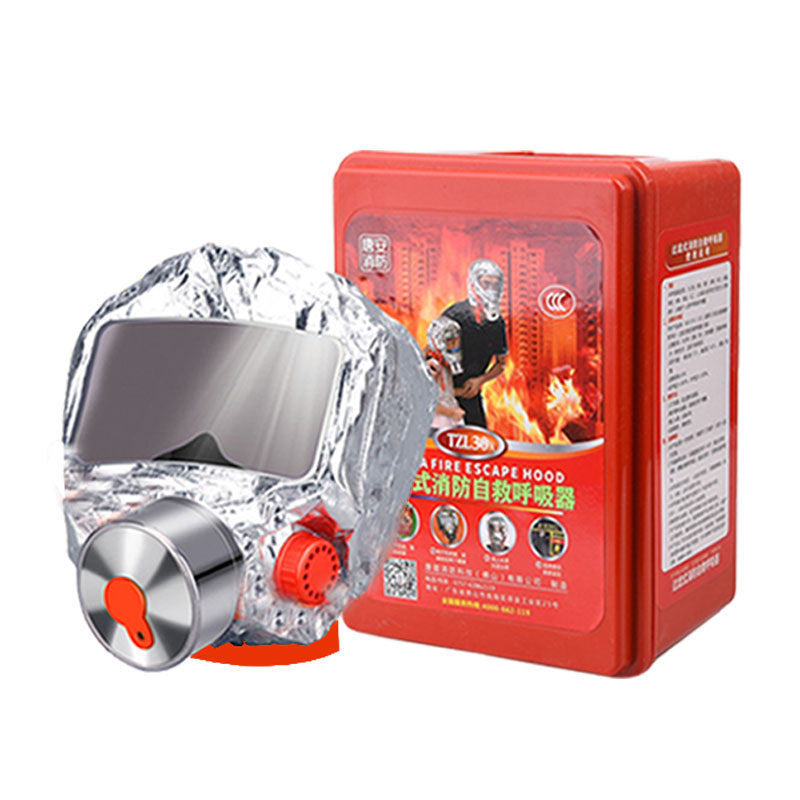 Fire gas mask Fire smoke mask, hotel rental room fire escape, filter self-rescue breathing apparatus