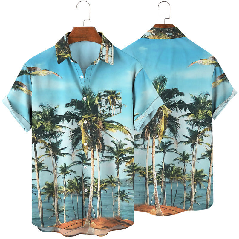 A printed summer shirt