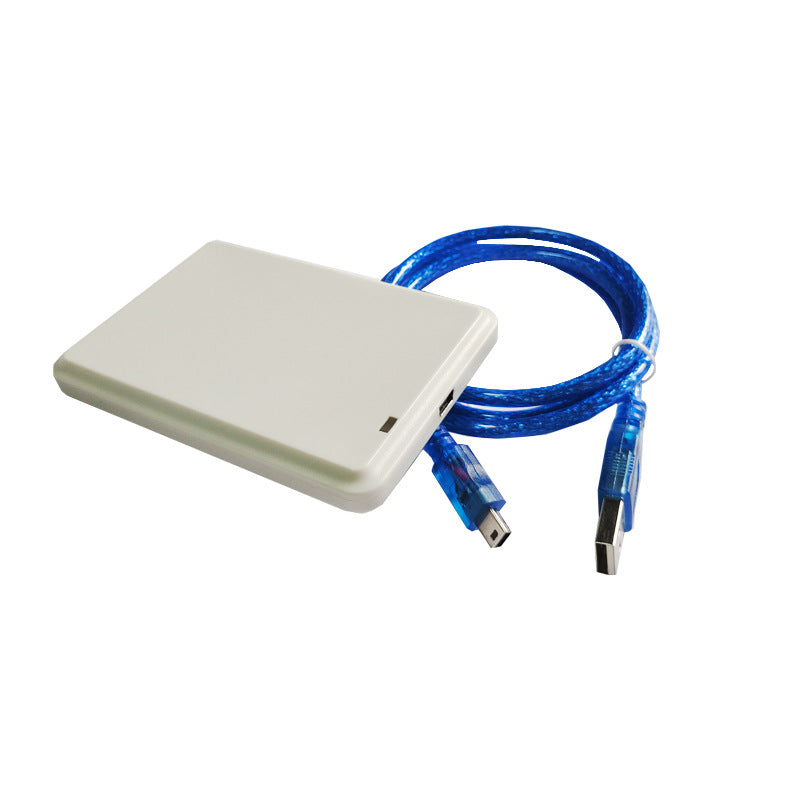 RFID UHF UHF desktop card issuer, drive-free can identify EPC/TID area at the same time, and can write cards in batches