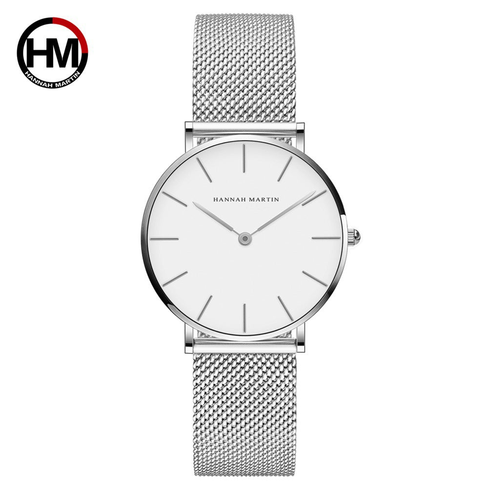 A Simple Casual Versatile Temperament Women's Watch Fashion Waterproof Watch Wholesale