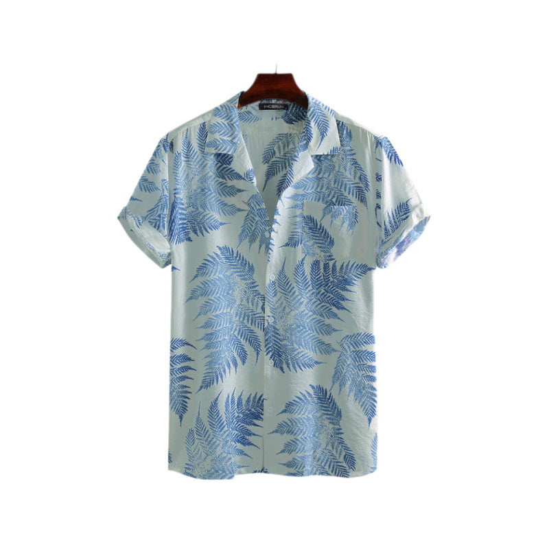 A Men's Printed Shirt