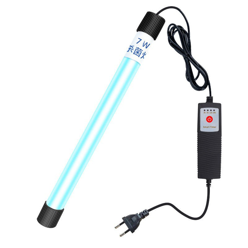 A fish tank uv diving sterilization and sterilization aquarium ultraviolet algae removal disinfection lamp home amphibious timing sterilization lamp