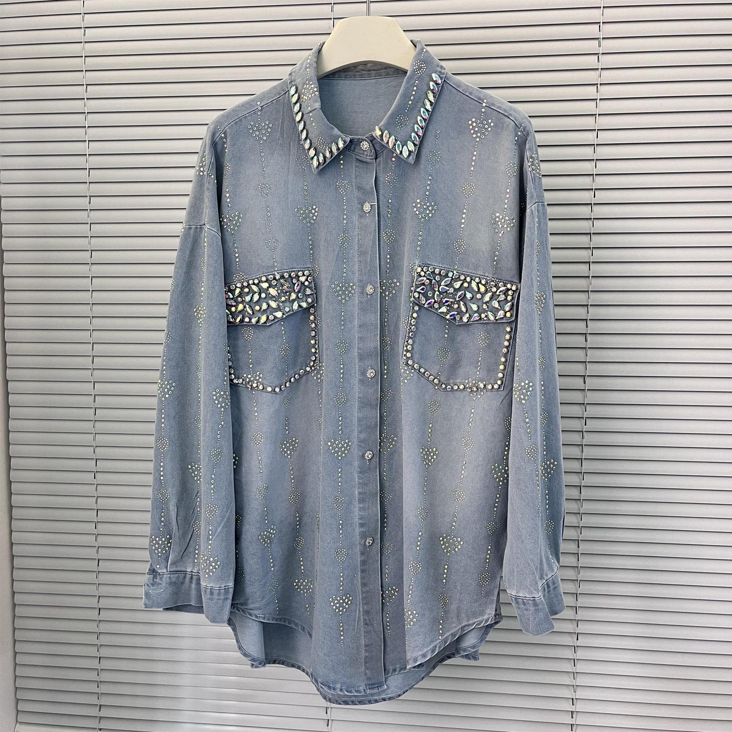 A denim shirt