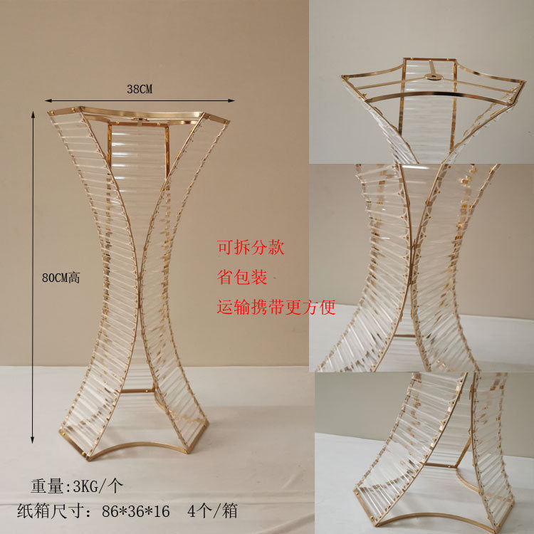 A golden candlestick