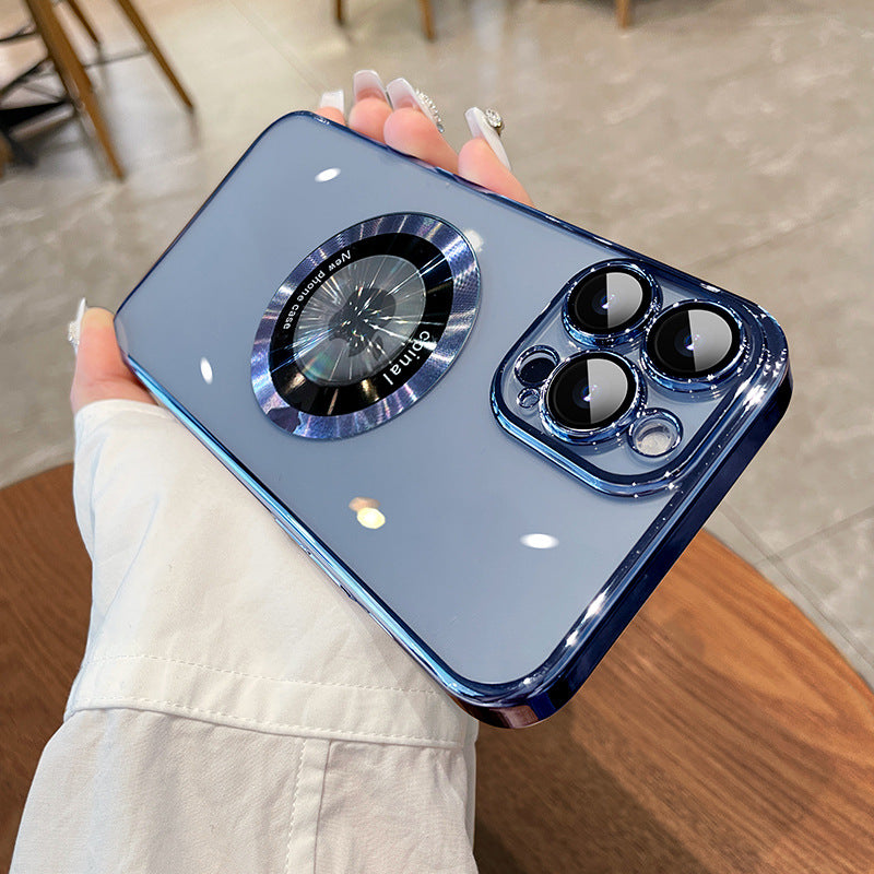 A magnetic phone shell