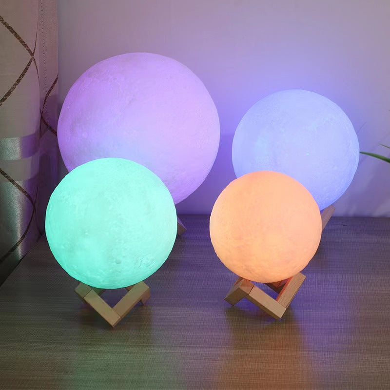A moon lamp