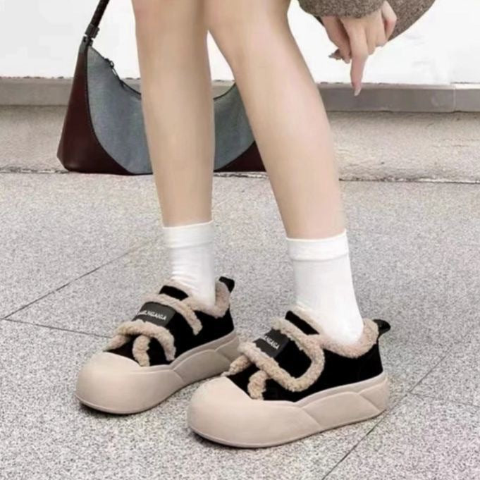 A plush shoe