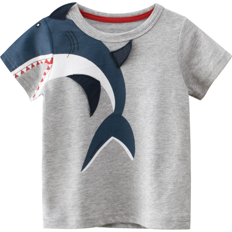 A new children's short-sleeved T-shirt wholesale - Mixbatch